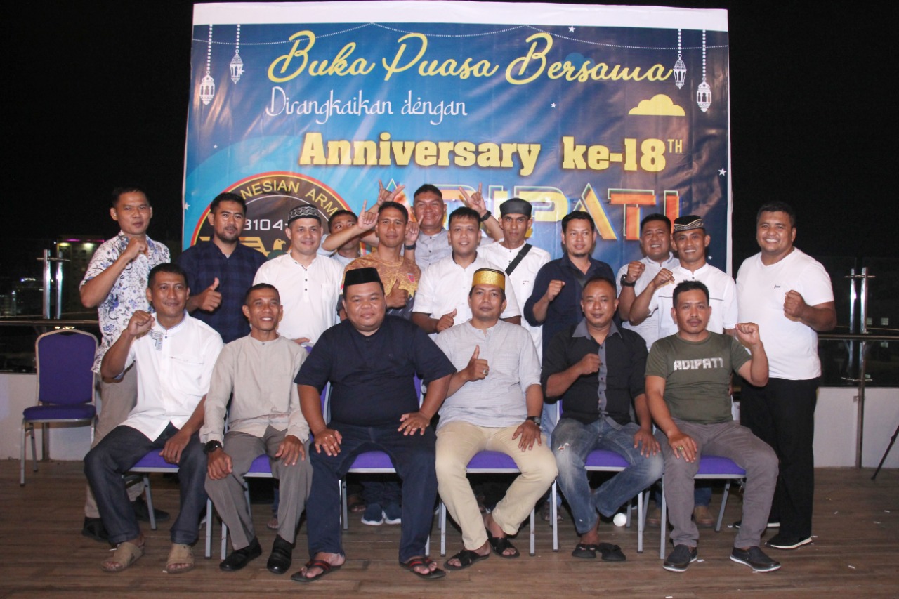 Anniversary ke 18, Adipati Kodam XIV Hasanuddin Gelar Buka Puasa Bersama 